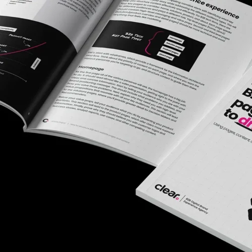 How to Structure B2B Tech Website Pages and Content to Drive Results