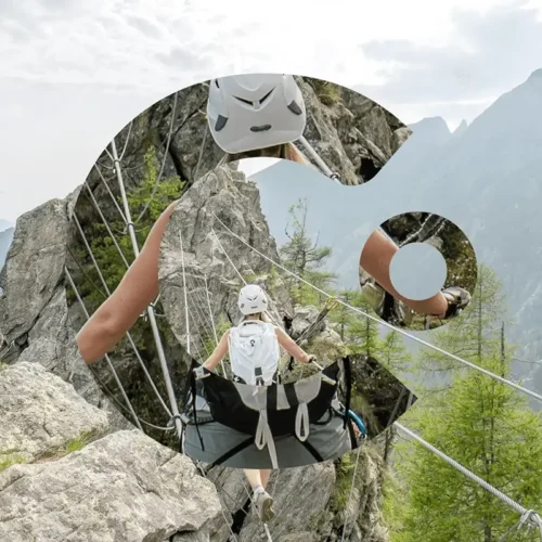 Clear Digital logo with abstract background symbolizing the strategic decision between retainer and project-based models for B2B web design