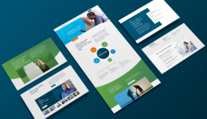 Surescripts website pages and templates redesign case study image