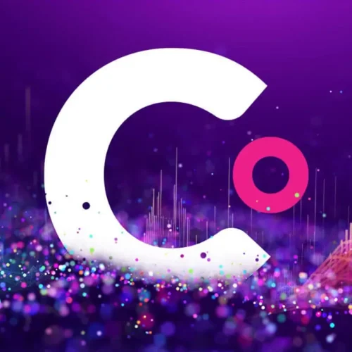 Clear Digital C logo over an abstract background representing Google Analytics 4 migration steps for B2B websites