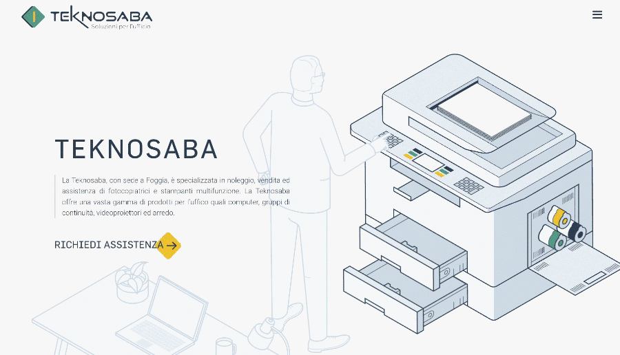 Technosaba scroll lock example trending website design styles