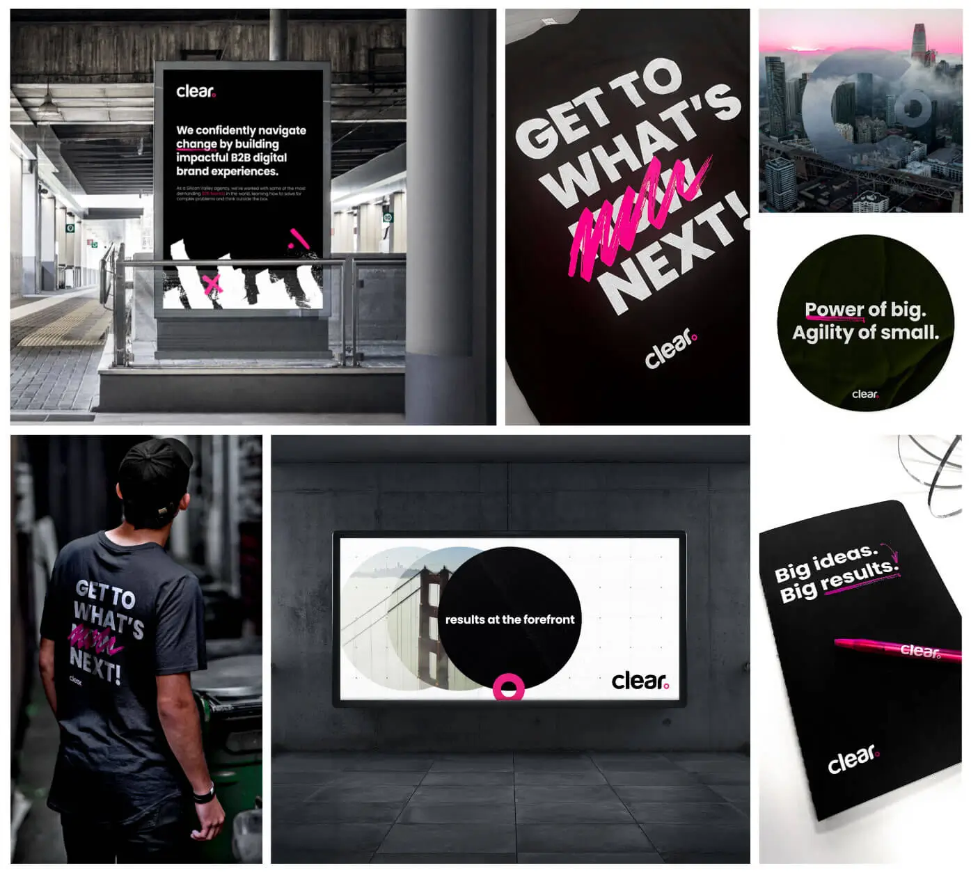 Clear Digital Brand Prototypes