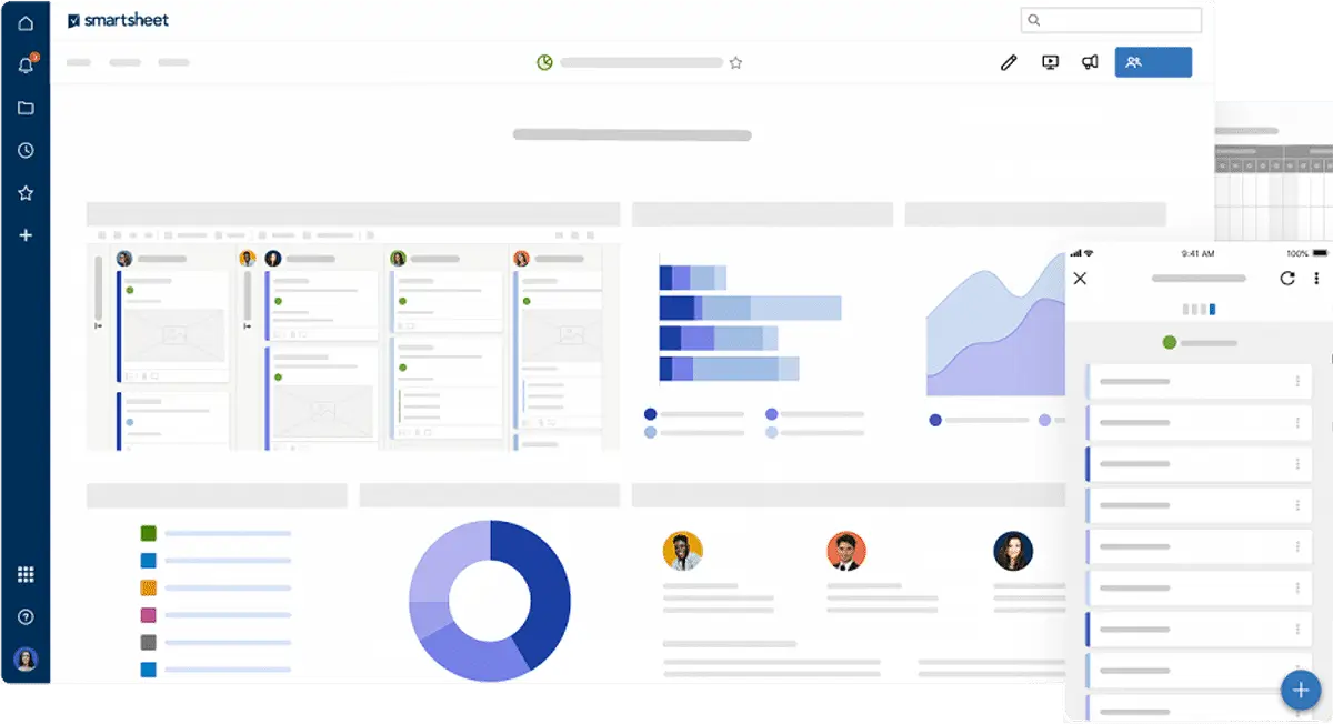 Smartsheet setup for Clear Digital communication
