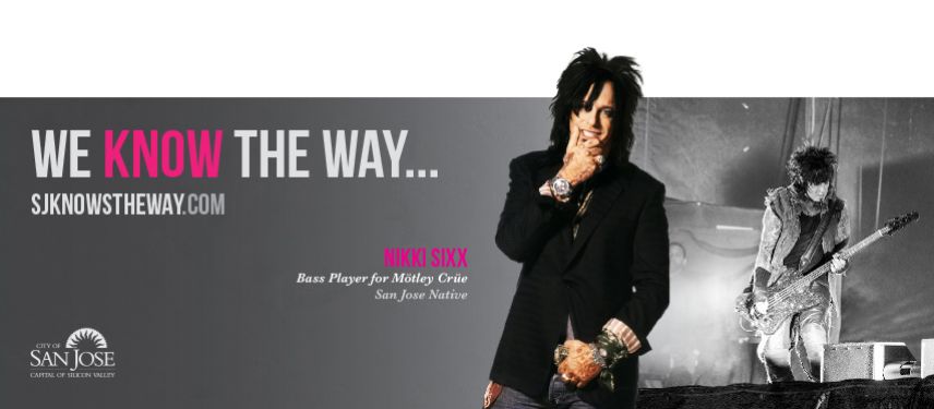 Another detailed view of Clear Digital’s We Know the Way billboard showcasing creative typography and artwork inspired by San Jose community.