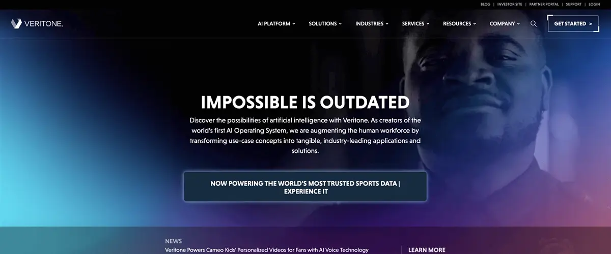 Technical SEO Optimization: Veritone Website