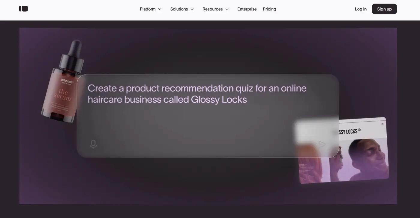 2026 B2B website design trends showing glassmorphism for business websites